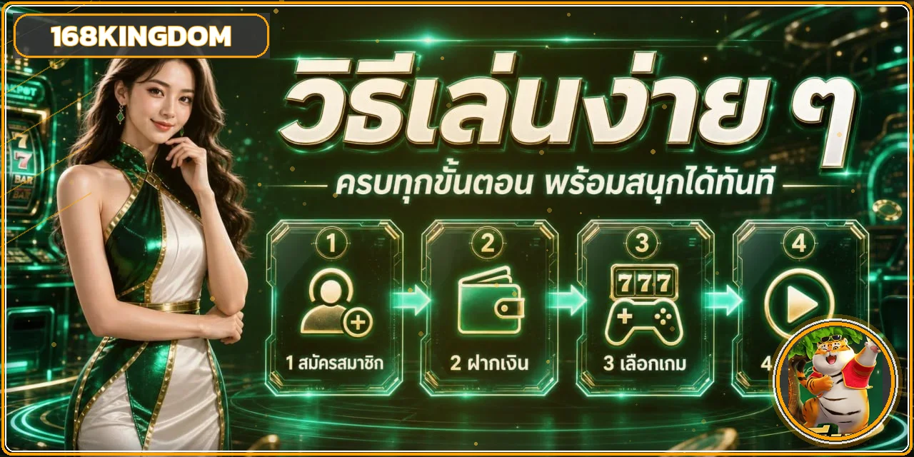 168KINGDOM สล็อตและฟีเจอร์เกมจากหลายค่าย